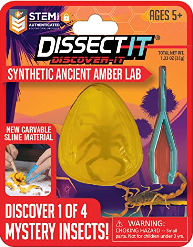 Dissect-It Discover-It Simulated Lab Dissection STEM Toy, Kids’ Home Learning Science Project, Great for Young Scientists!