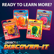 Dissect-It Discover-It Simulated Lab Dissection STEM Toy, Kids’ Home Learning Science Project, Great for Young Scientists!