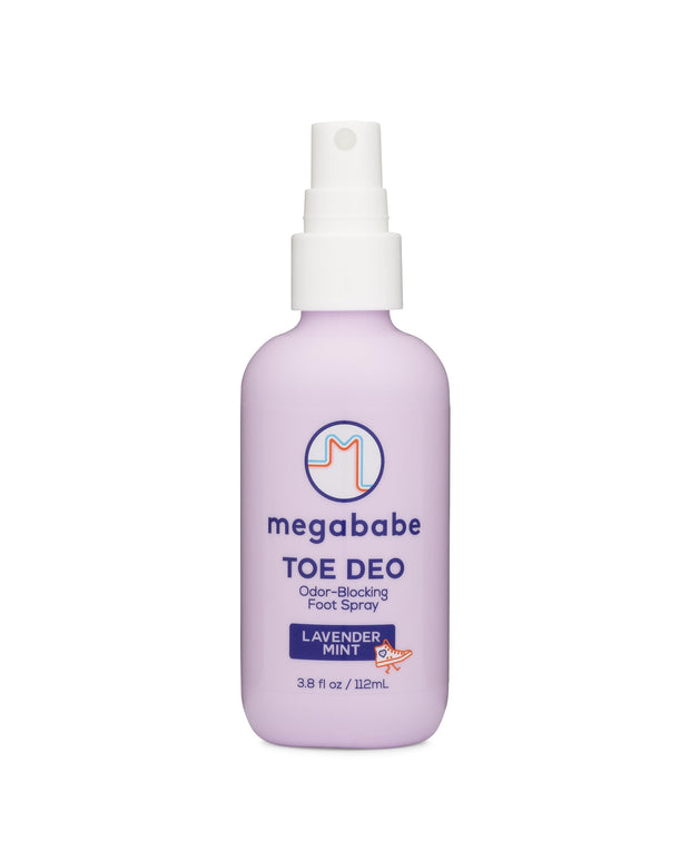 Megababe Toe Deo Odor-Blocking Foot Spray | 3.8 fl oz